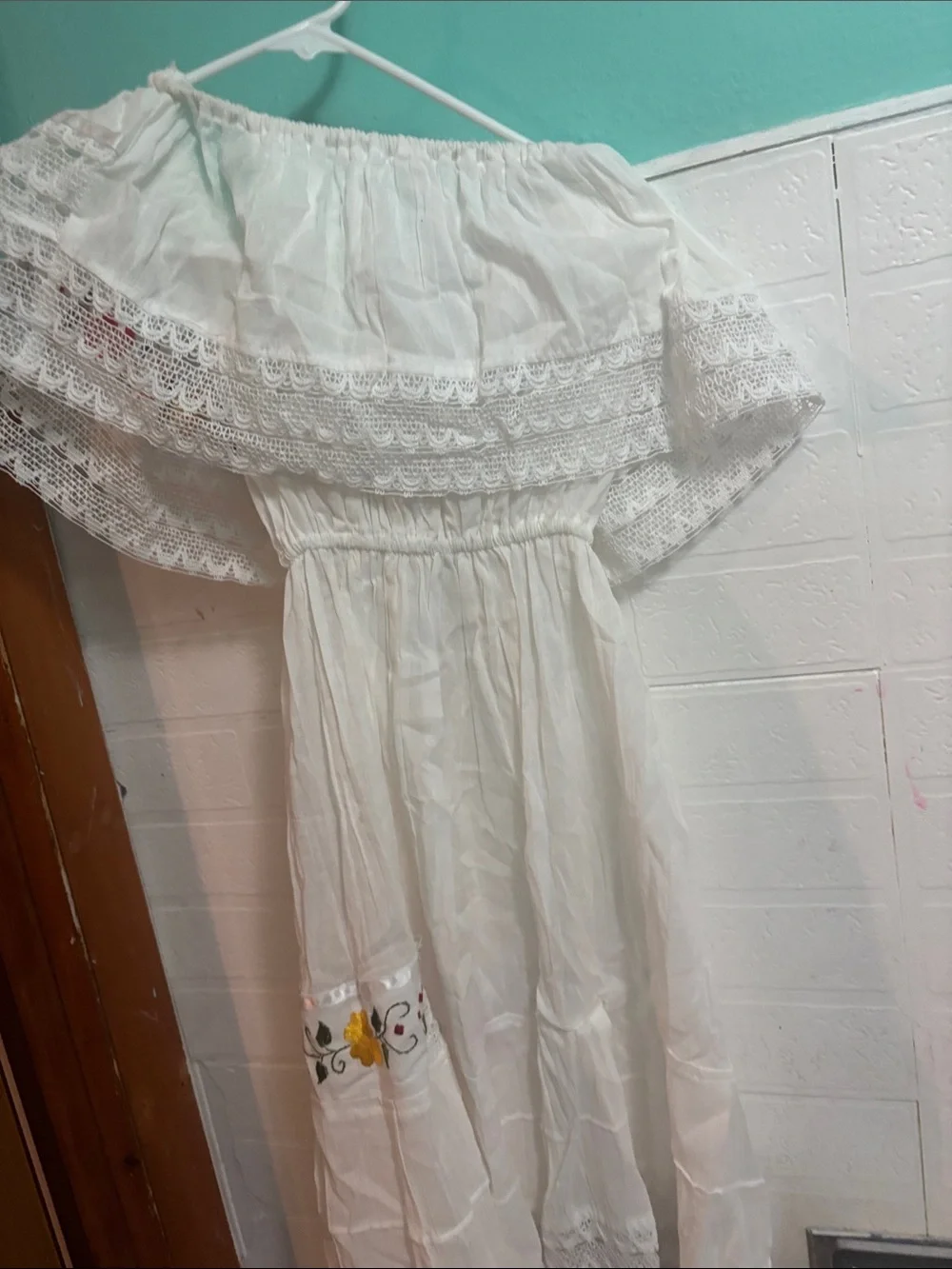mexican floral dress